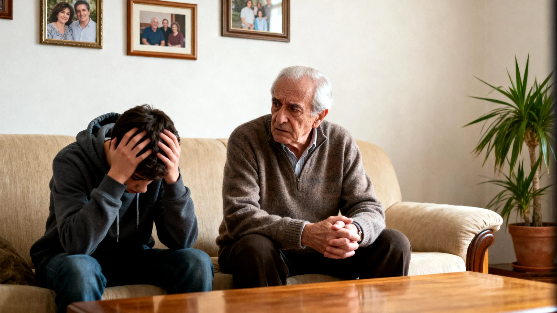 Il nonno fatica a gestire le crisi emotive dei nipoti adolescenti, sentendosi impreparato di fronte alle loro manifestazioni di rabbia, ansia o tristezza, e teme di dire o fare la cosa sbagliata."
