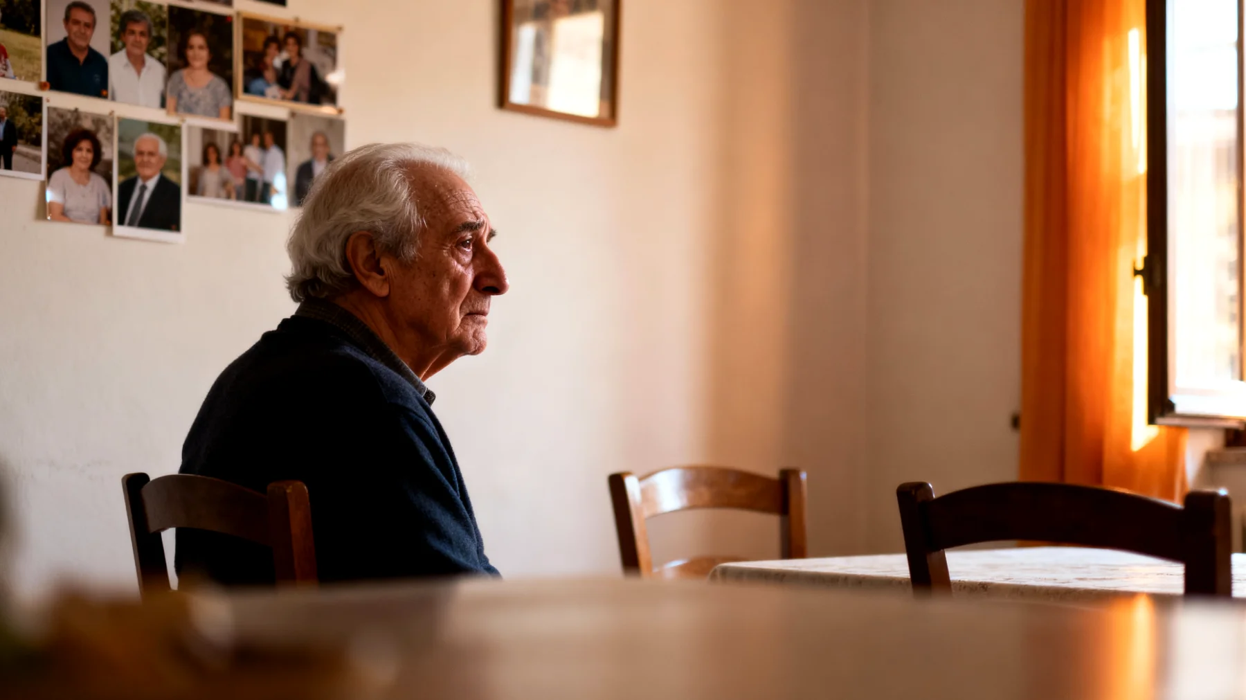 Un nonno che teme di perdere il legame affettivo con i nipoti giovani adulti, ormai autonomi e presi dalle loro vite, carriere e relazioni, e che fatica a trovare un ruolo significativo nella loro quotidianità."