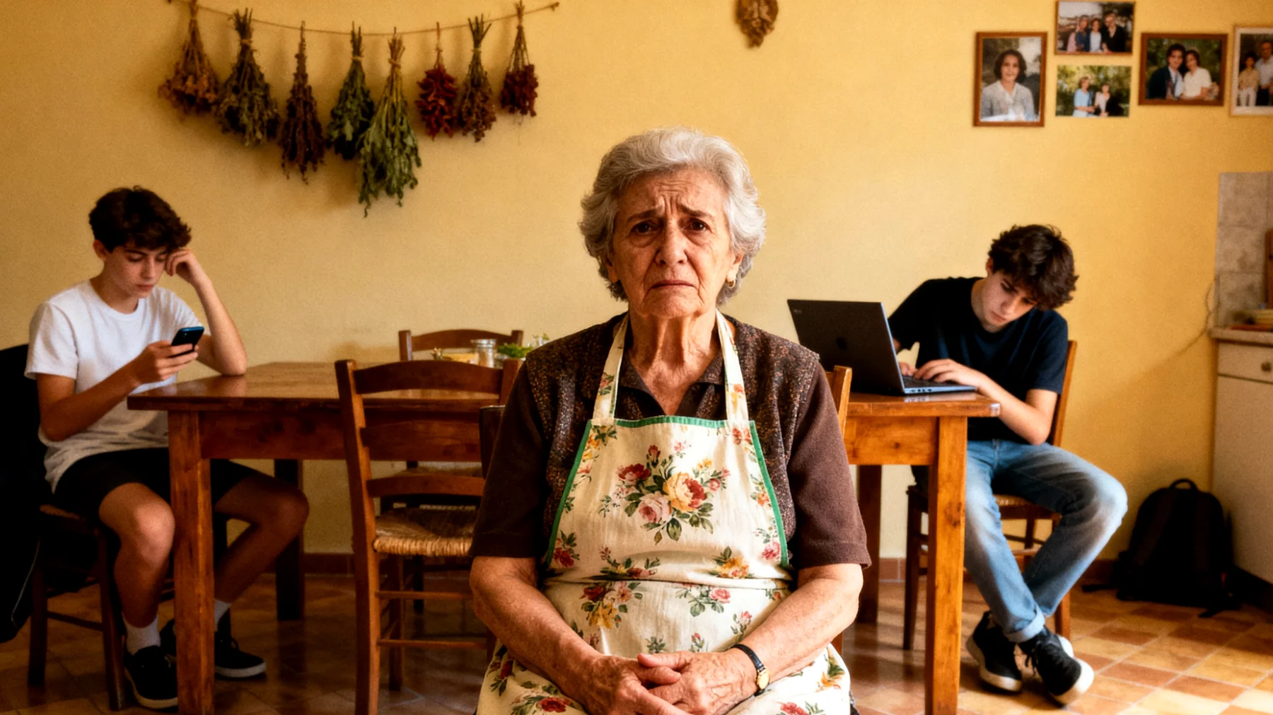 Nonna preoccupata per il futuro dei nipoti adolescenti che sembrano senza obiettivi chiari, con scarsa motivazione scolastica e professionale, teme che non riescano a costruirsi un'indipendenza economica e personale"
